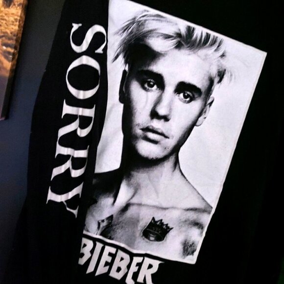 𝅺justin BIEBER SORRY PURPOSE TOUR LONGSLEEVE - Picture 2 of 3